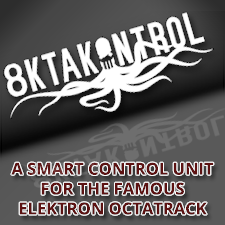 oktakontrol - midi controller for elektron octatrack