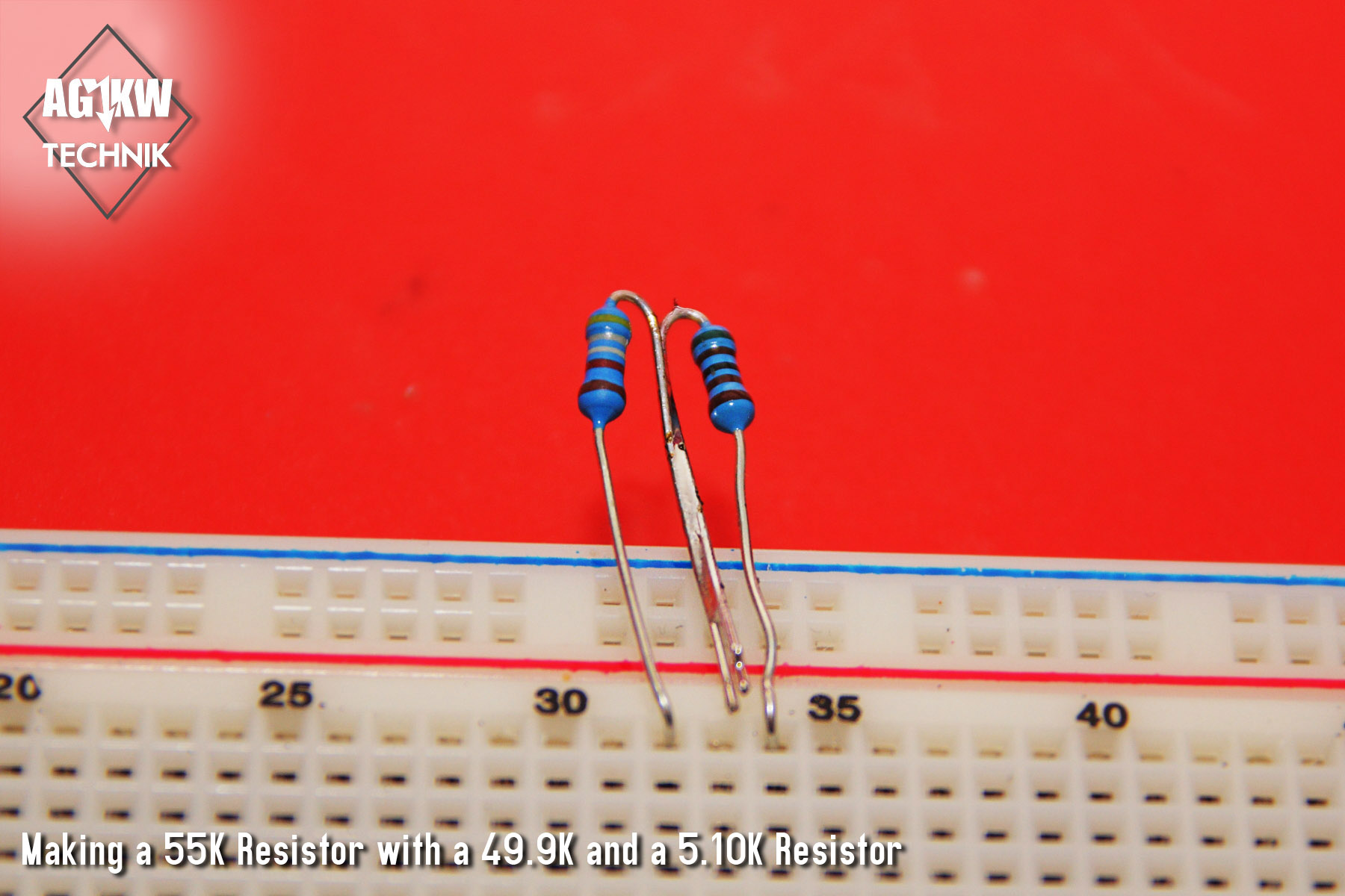 Making a 55K Resistor