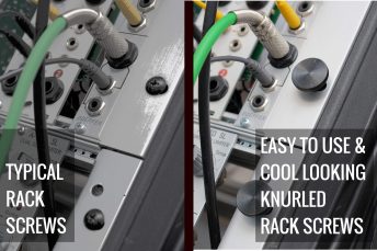 m5 knurled rack screws bild 2